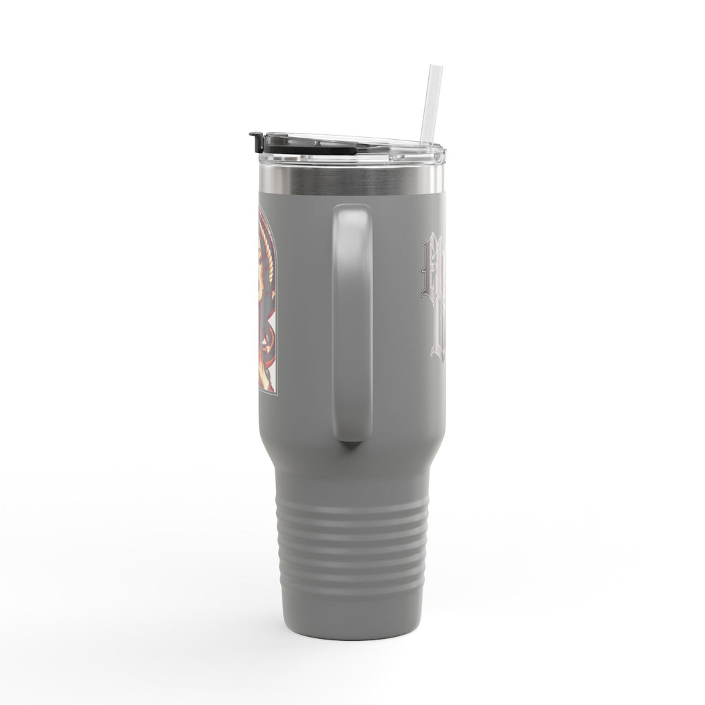 40oz Insulated Travel Mug — Woman with Snake Illustration (Elev8ted Living)