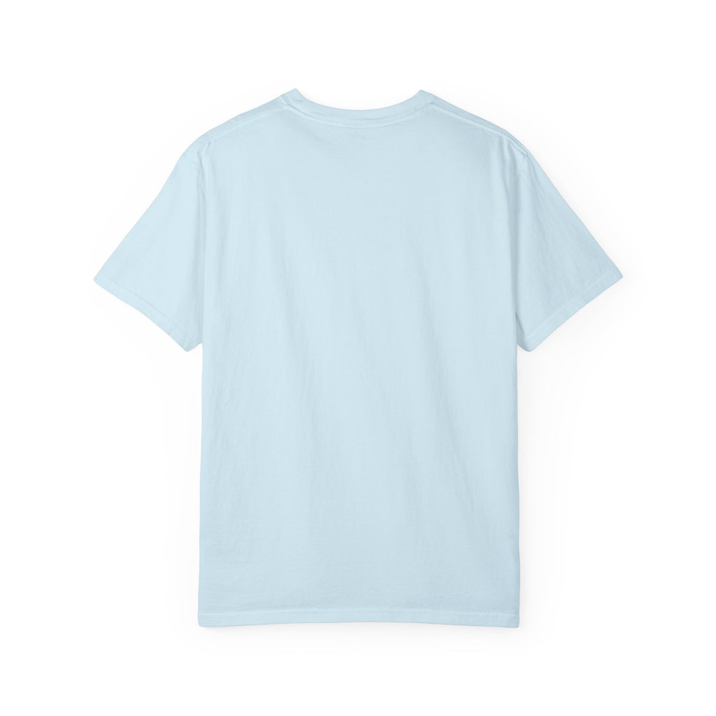 Elev8ted Living Neon Tee — Purple & Yellow Garment-Dyed T-Shirt