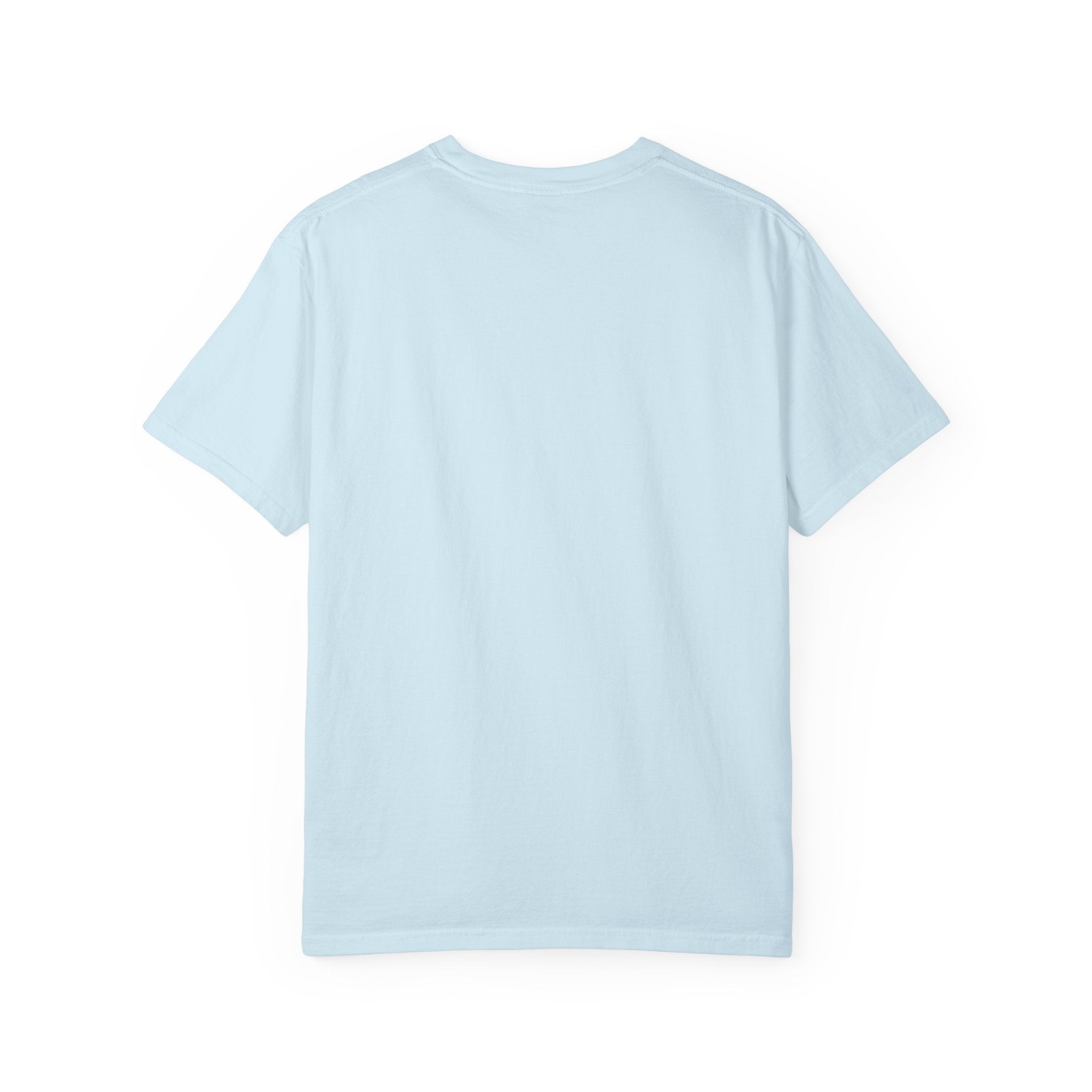 Elev8ted Living Neon Tee — Purple & Yellow Garment-Dyed T-Shirt