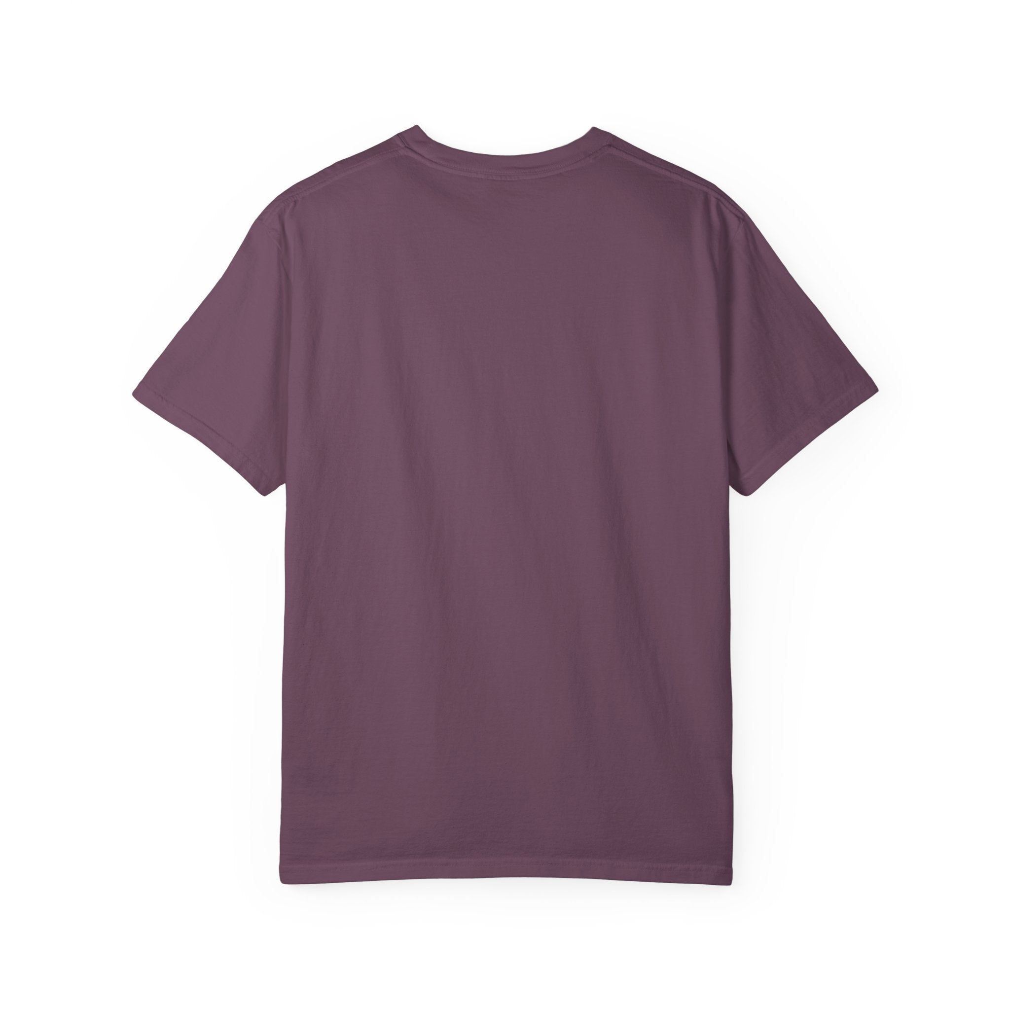 Elev8ted Living Neon Tee — Purple & Yellow Garment-Dyed T-Shirt