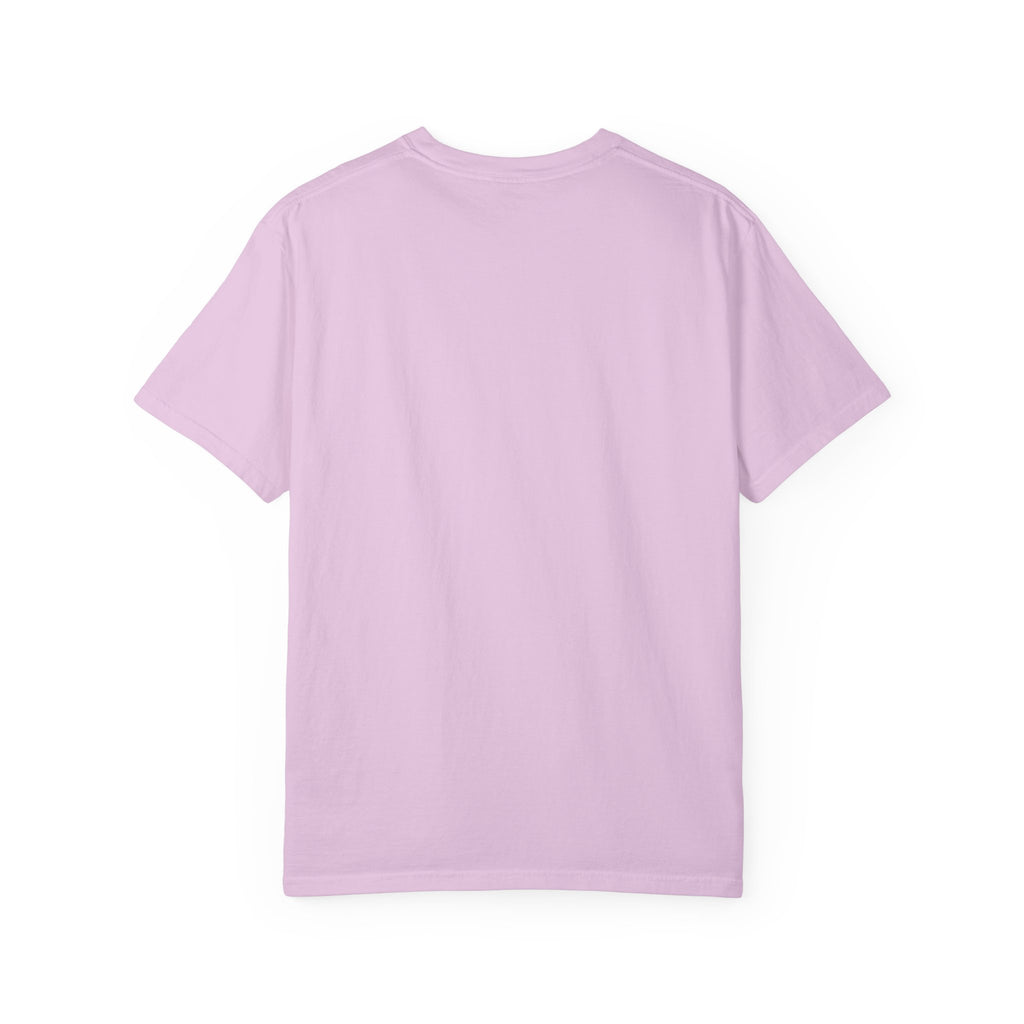 Elev8ted Living Neon Tee — Purple & Yellow Garment-Dyed T-Shirt