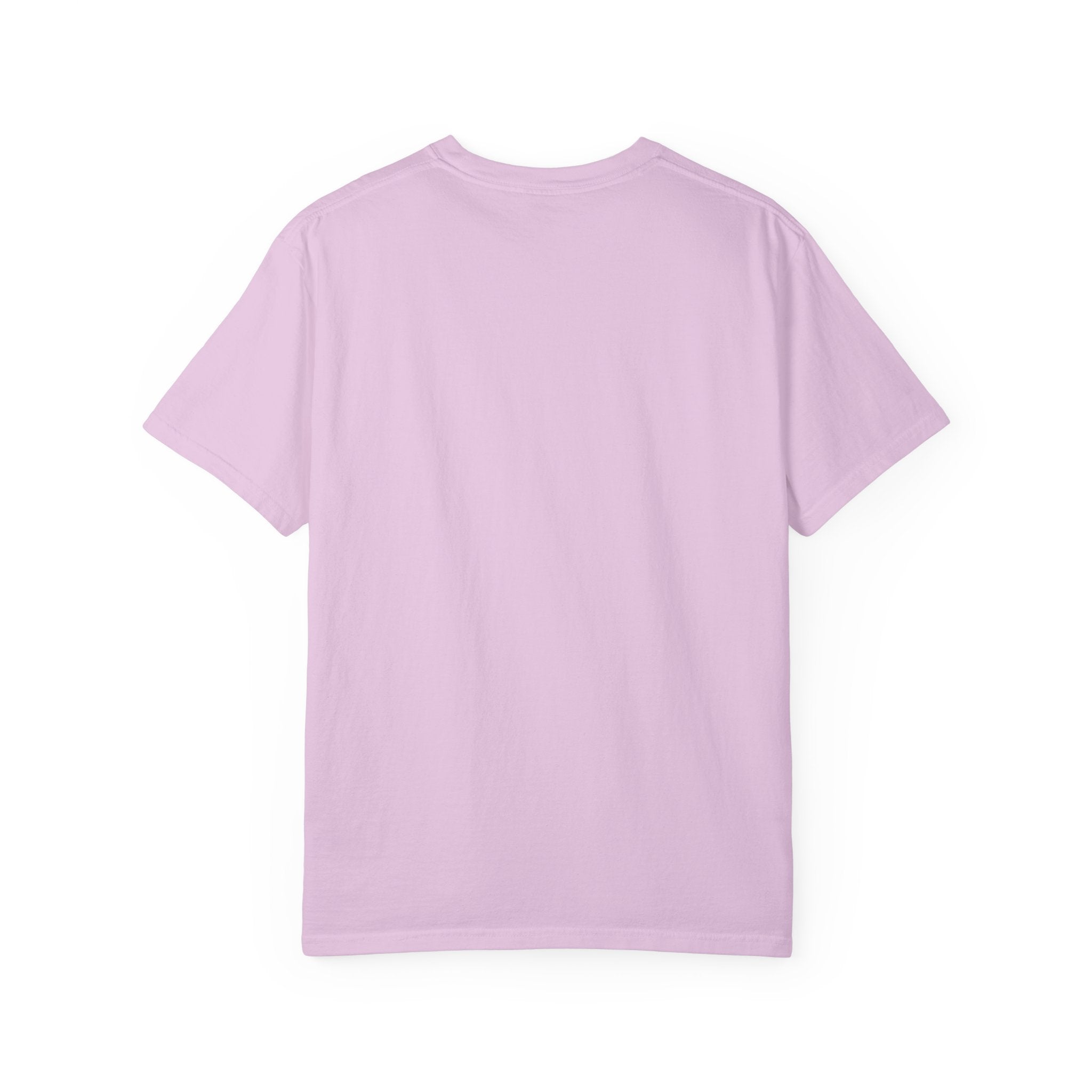 Elev8ted Living Neon Tee — Purple & Yellow Garment-Dyed T-Shirt