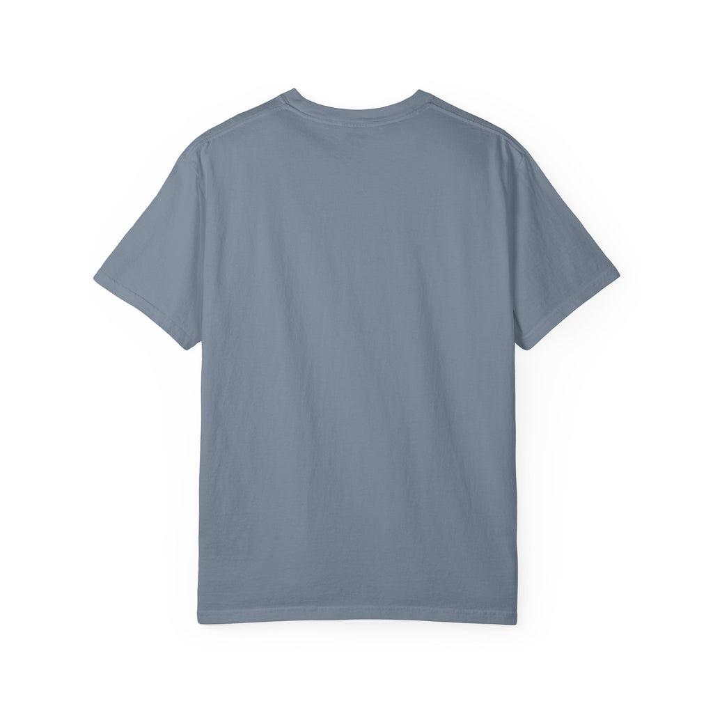 Elev8ted Living Neon Tee — Purple & Yellow Garment-Dyed T-Shirt