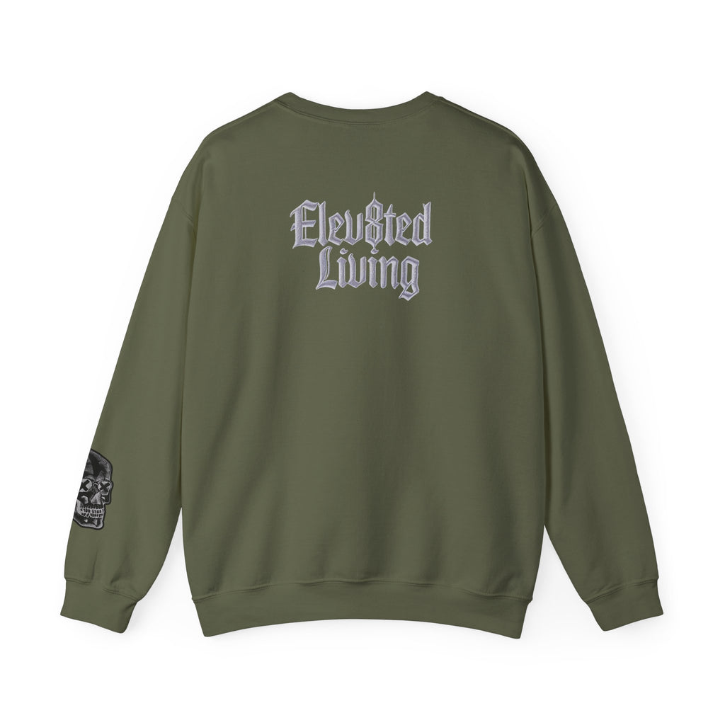 Stay Sharp Pinup Barber Crewneck Sweatshirt