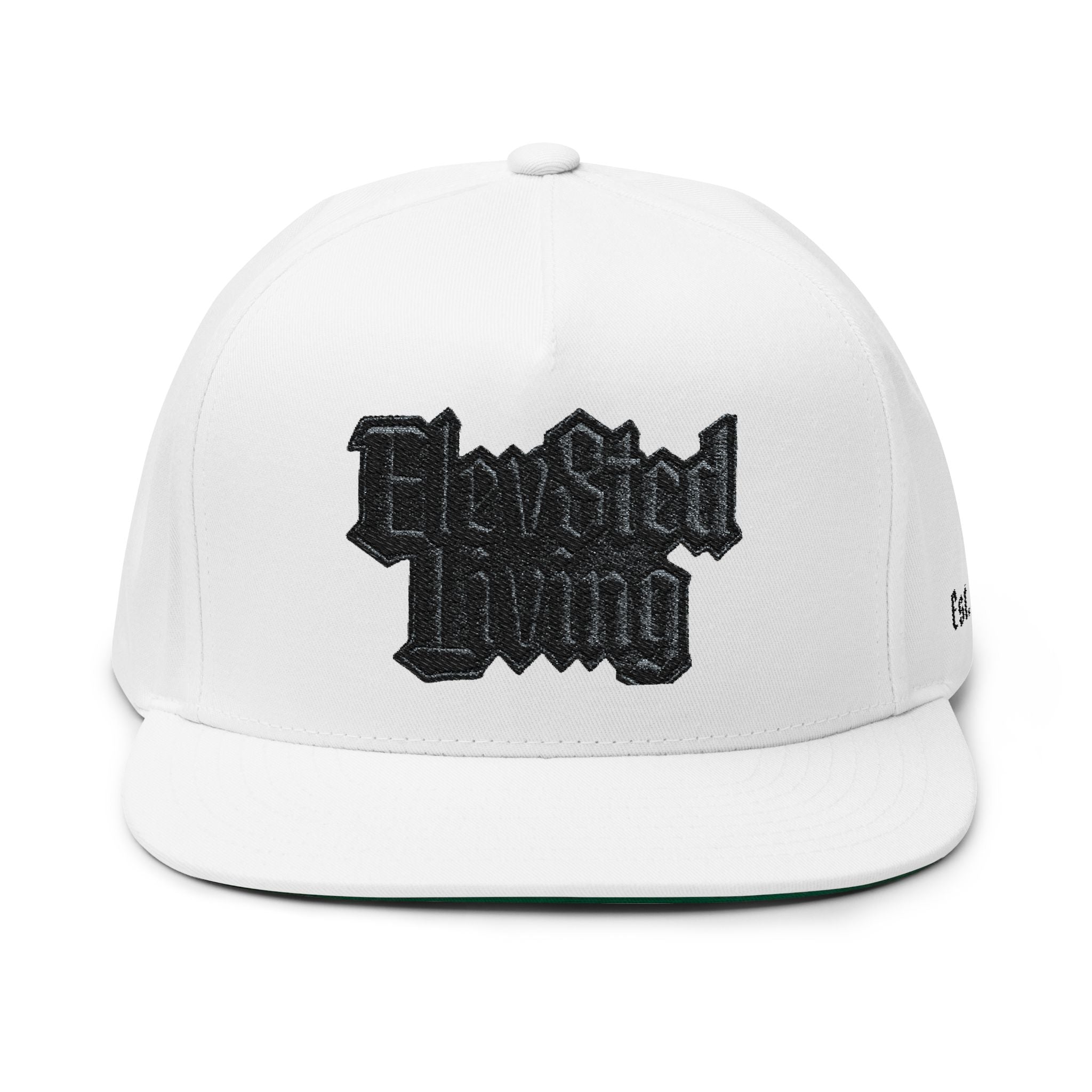 Elev8ted Living Embroidered Snapback Cap