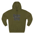 Elev8ted Living Tattoo Pin-Up Hoodie — Snake & Gothic Script