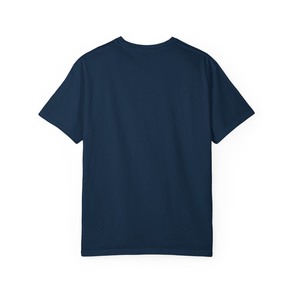 Elev8ted Living Neon Tee — Purple & Yellow Garment-Dyed T-Shirt