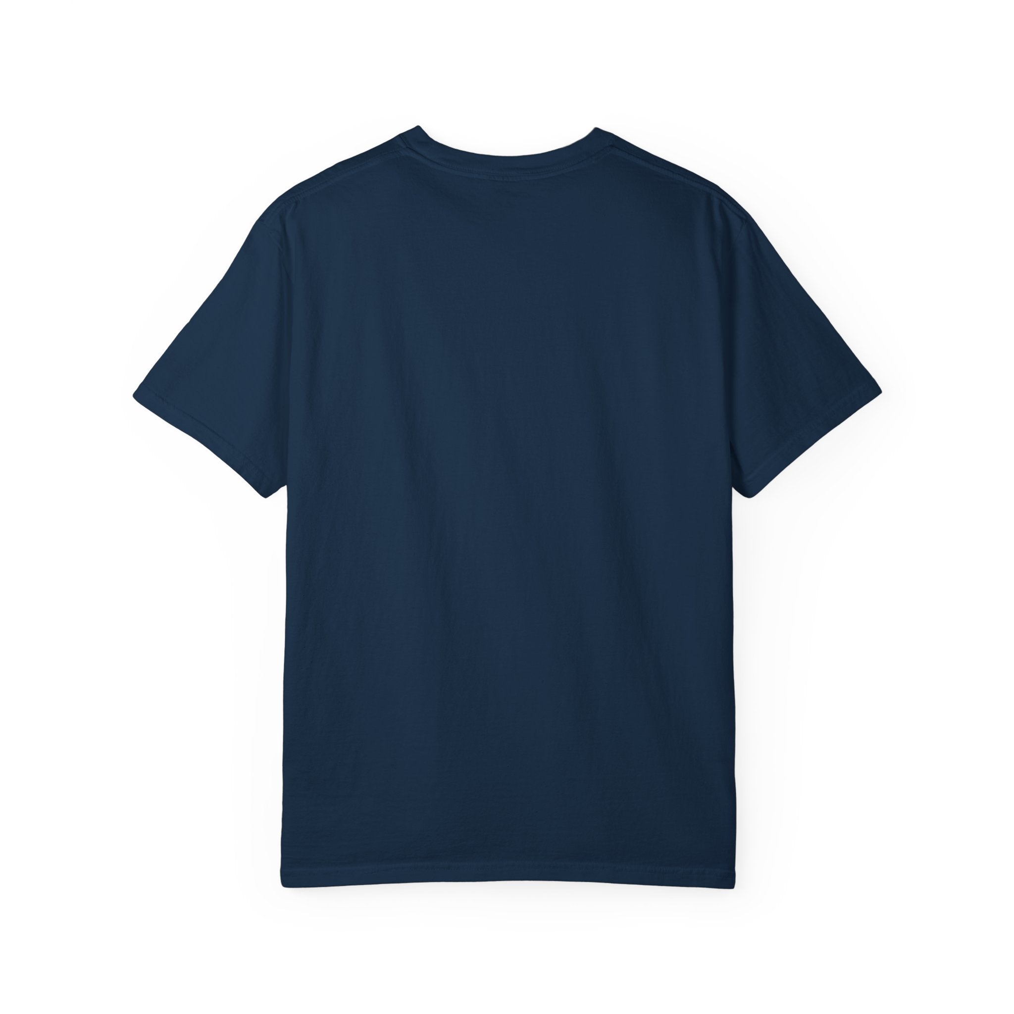 Elev8ted Living Neon Tee — Purple & Yellow Garment-Dyed T-Shirt