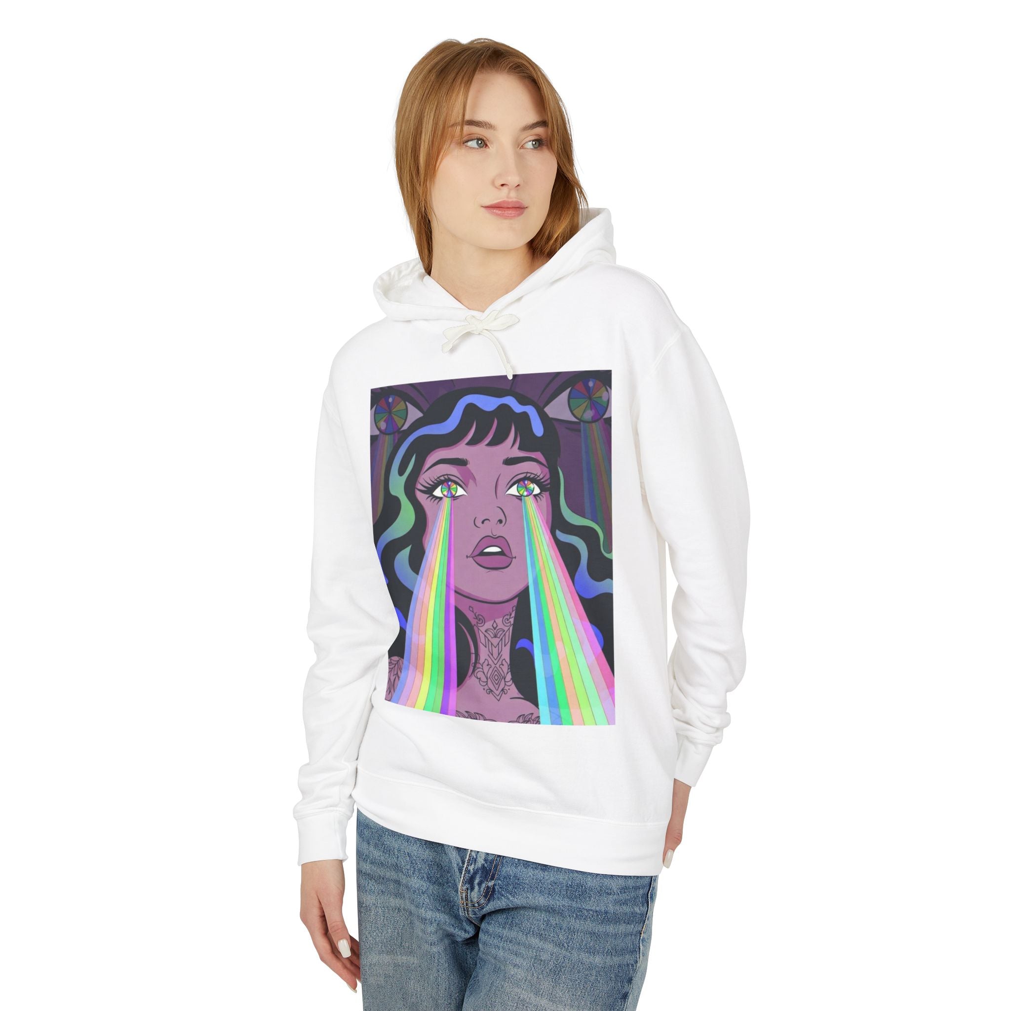 Psychedelic Rainbow Tears Hoodie