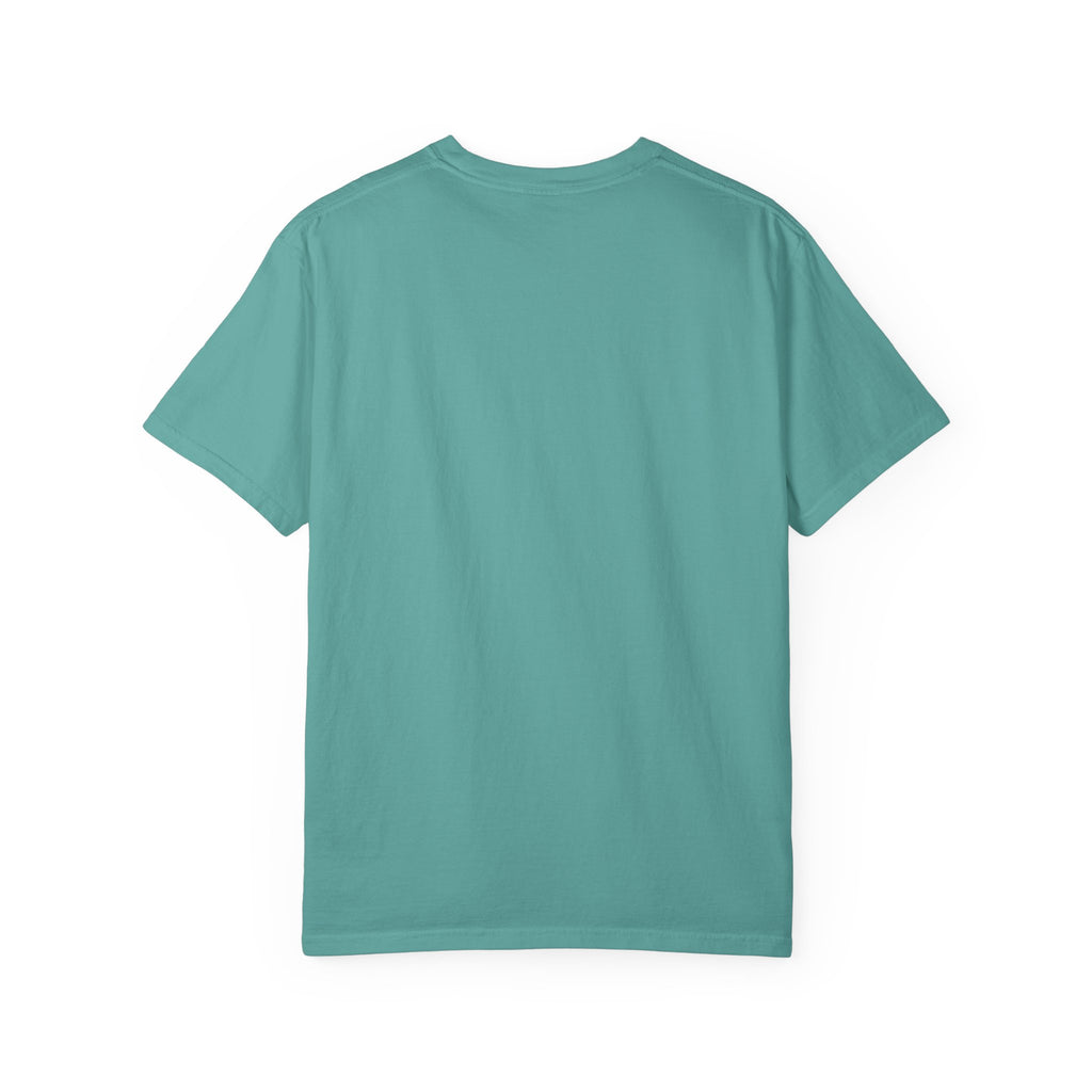 Elev8ted Living Neon Tee — Purple & Yellow Garment-Dyed T-Shirt