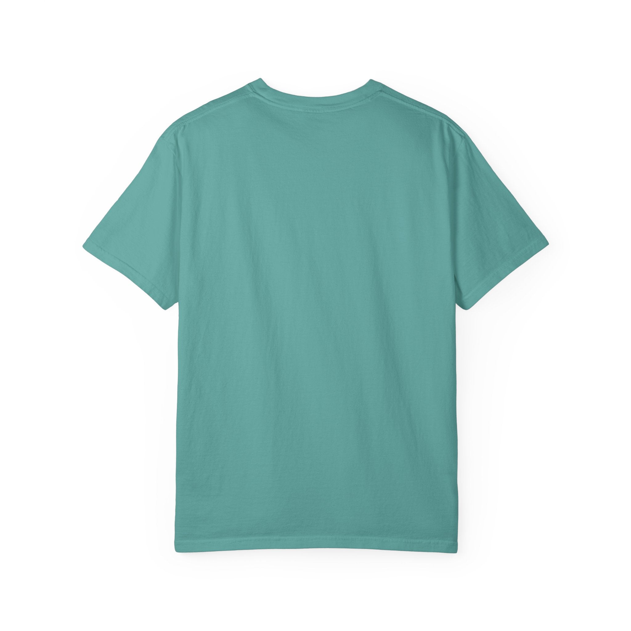 Elev8ted Living Neon Tee — Purple & Yellow Garment-Dyed T-Shirt
