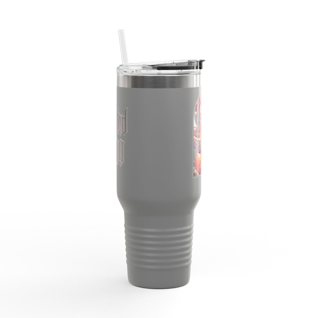 40oz Insulated Travel Mug — Woman with Snake Illustration (Elev8ted Living)