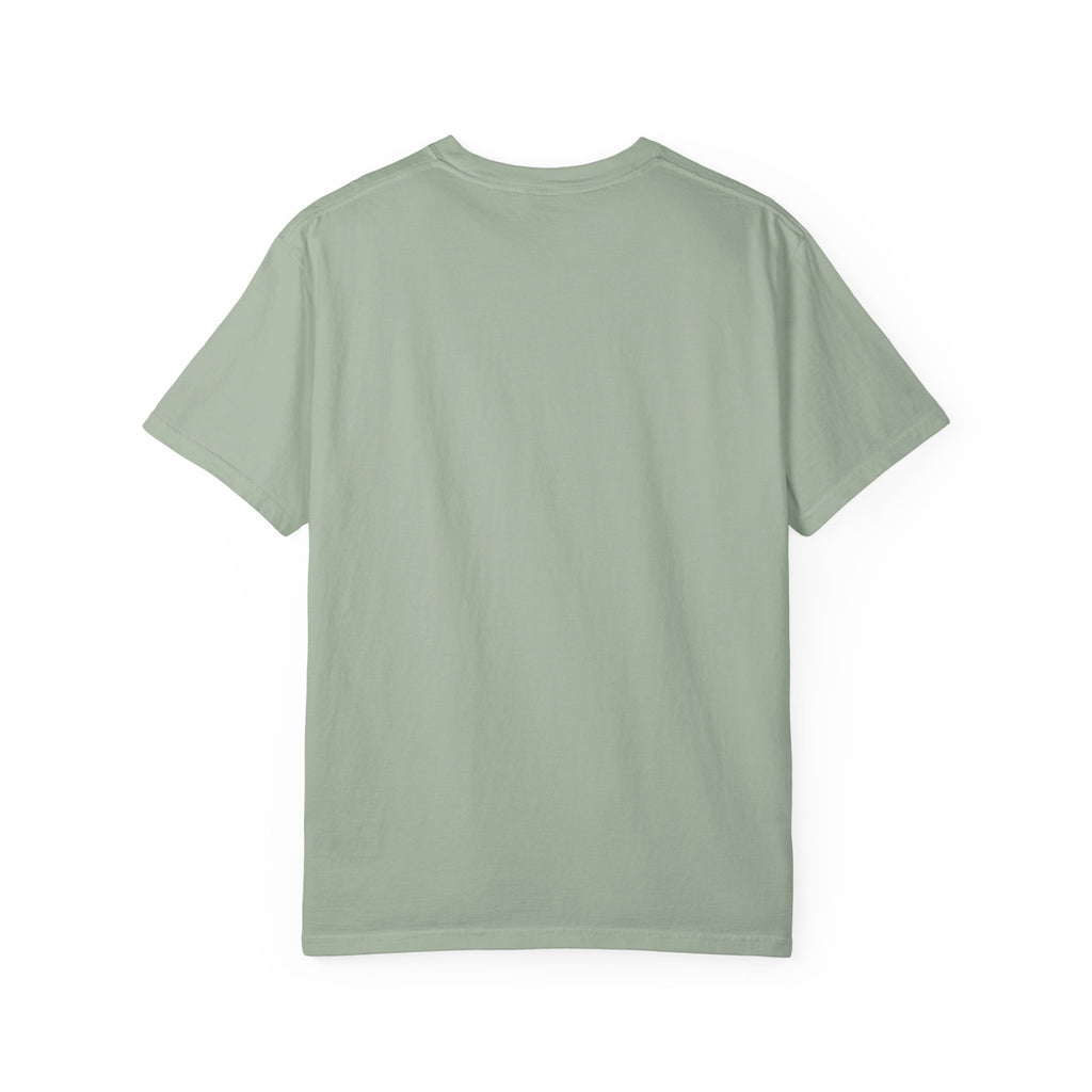 Elev8ted Living Neon Tee — Purple & Yellow Garment-Dyed T-Shirt