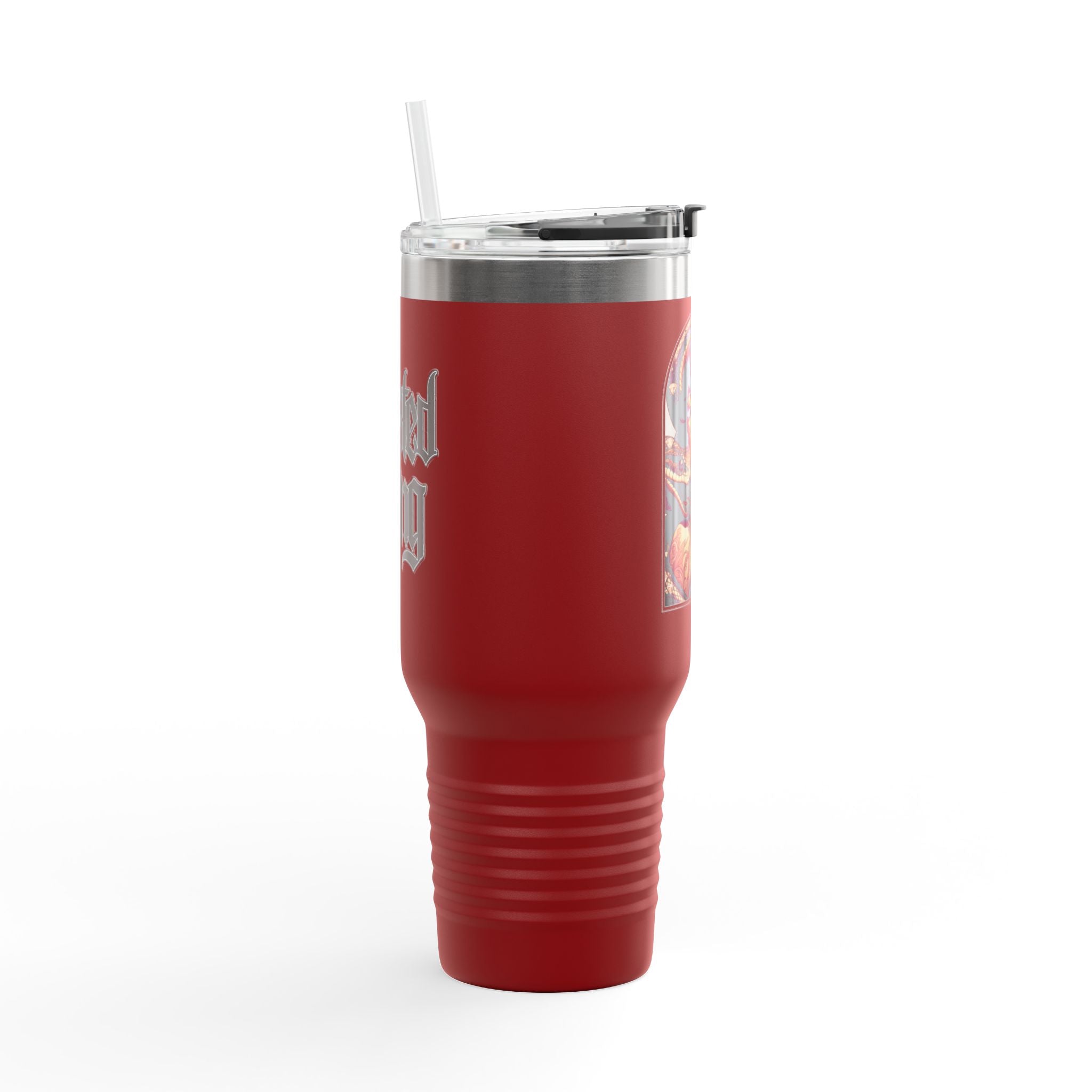 40oz Insulated Travel Mug — Woman with Snake Illustration (Elev8ted Living)