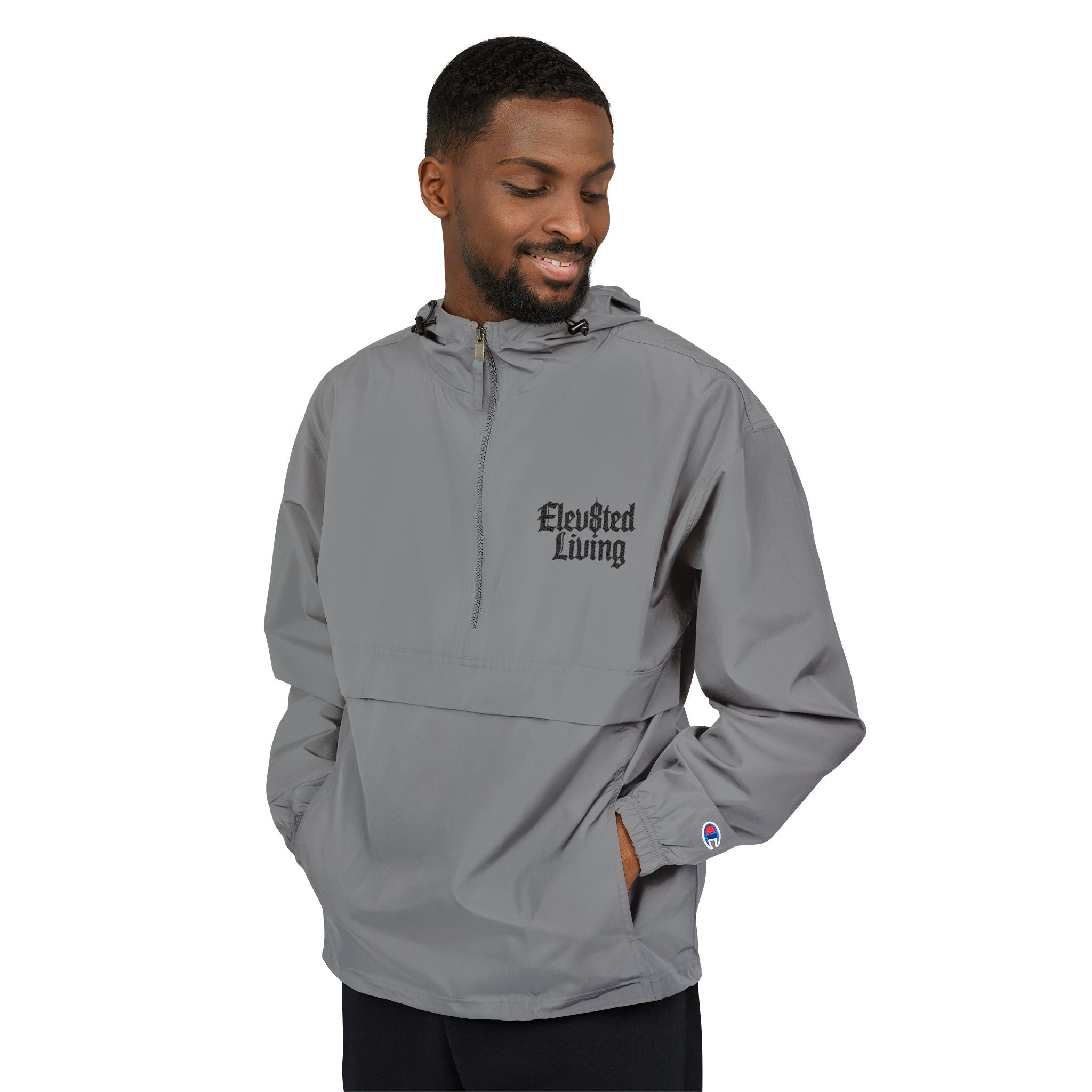 Elev8ted Living Embroidered Anorak Jacket