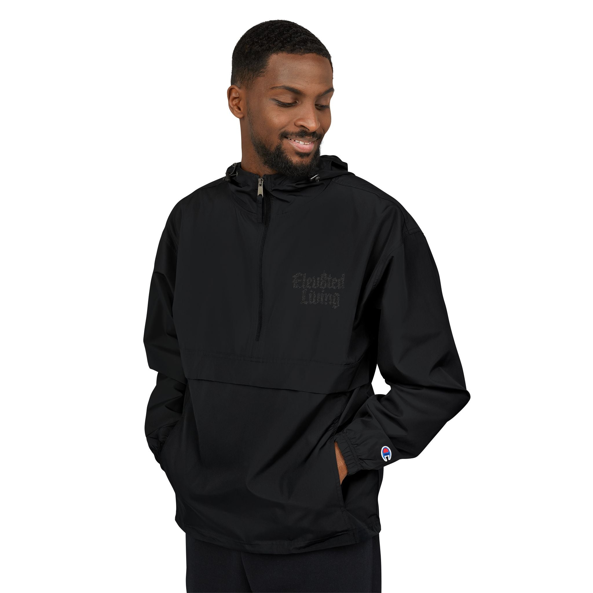 Elev8ted Living Embroidered Anorak Jacket