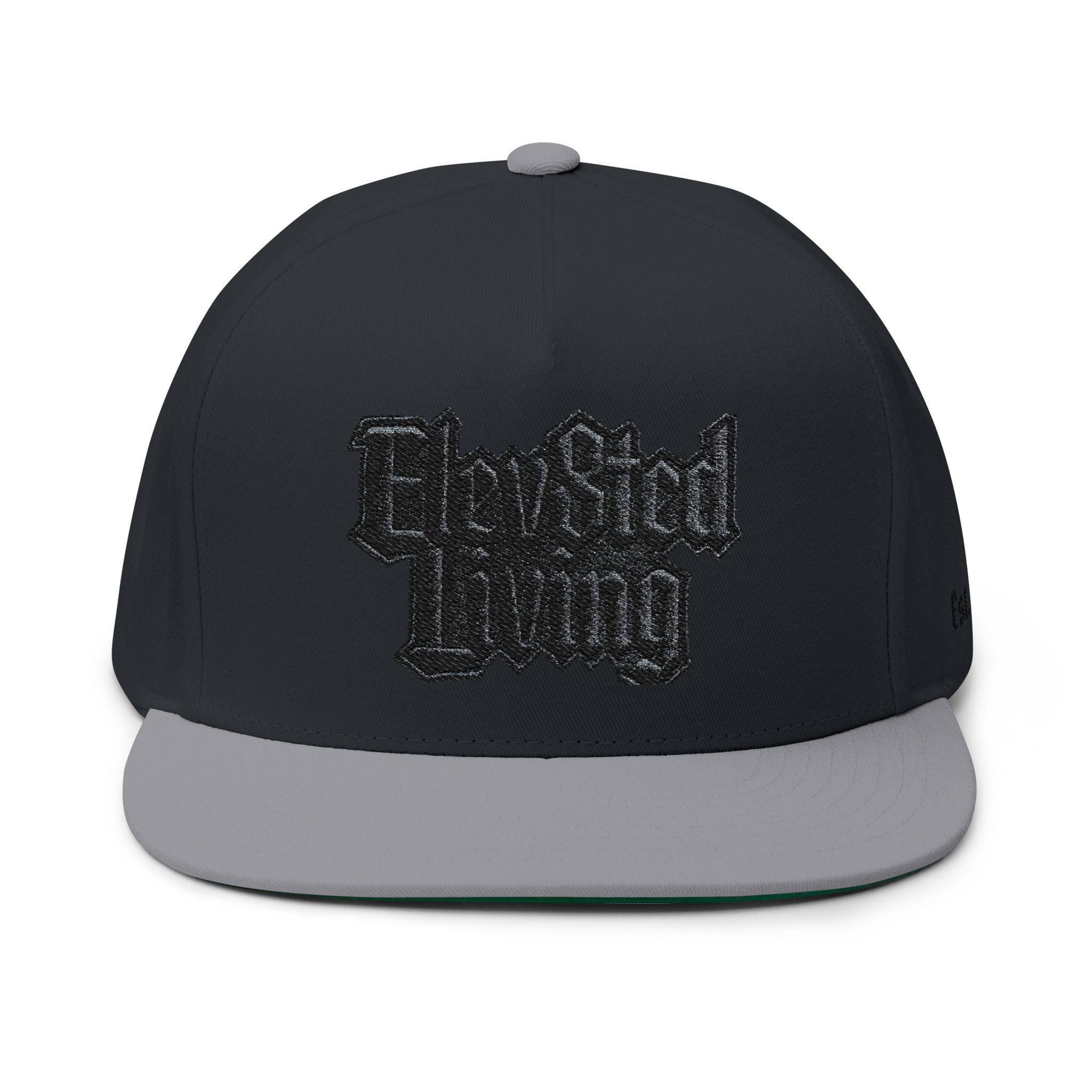 Elev8ted Living Embroidered Snapback Cap