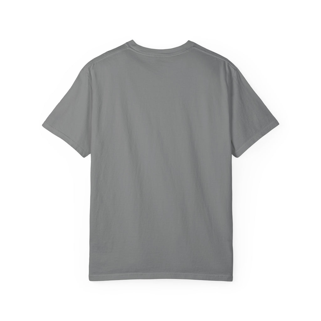 Elev8ted Living Neon Tee — Purple & Yellow Garment-Dyed T-Shirt